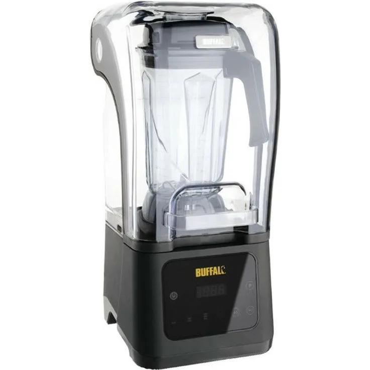 Buffalo 96956 Standmixer, mit geräuschdämmendem Gehäuse, 2,5L, digitales Bedienfeld, schwarz