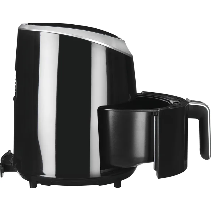 Gutfels AIRFRY 3010 Heißluftfritteuse, 1300 Watt, Thermostat, Timer, 2,7 L Frittierkammer, schwarz