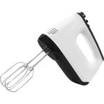 Exquisit MH 3003 Handmixer, 400 Watt, 6 Geschwindigkeiten, Turbofunktion, weiß