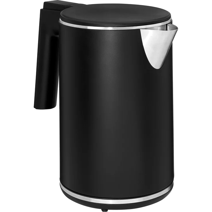Gutfels WATER 2020 Wasserkocher, 2200 Watt, 1 Liter, integrierter Filter, doppelwanding, Überhitzungsschutz, schwarz – Bild 2