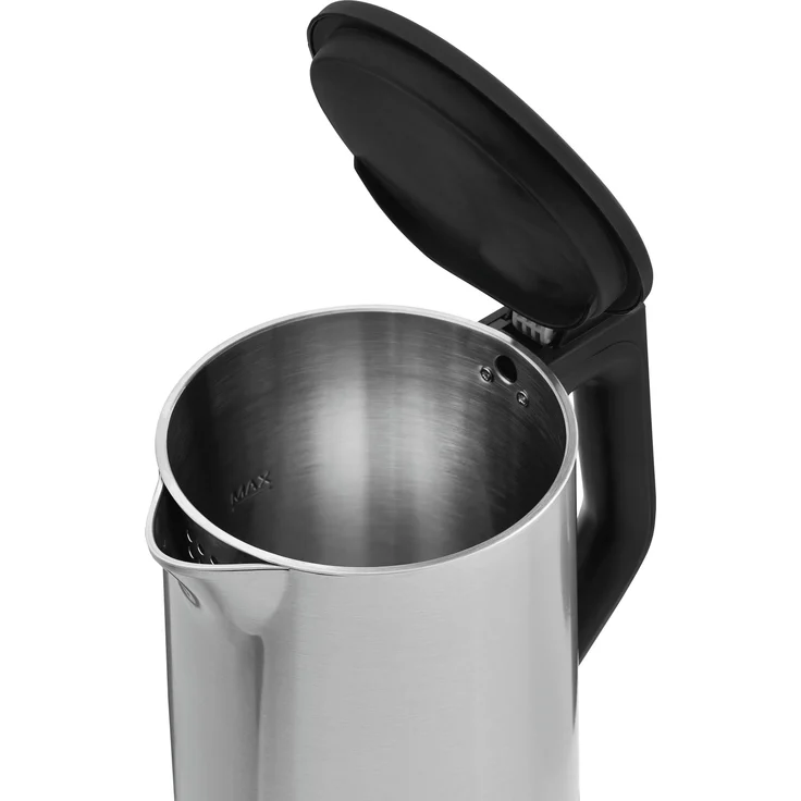 Gutfels WATER 3020 Wasserkocher, 2200 Watt, 1,5 Liter, integrierter Filter, Überhitzungs-/Trockengehschutz, silber, schwarz – Bild 5