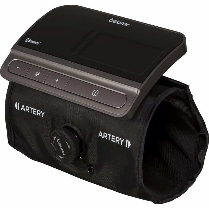 Beurer BM81 EasyLock BT Oberarm-Messung, 2 Benutzer, Bluetooth-Konnektivität, Vollautomatische Messung, Pulsmessung, LED-Display – Bild 2