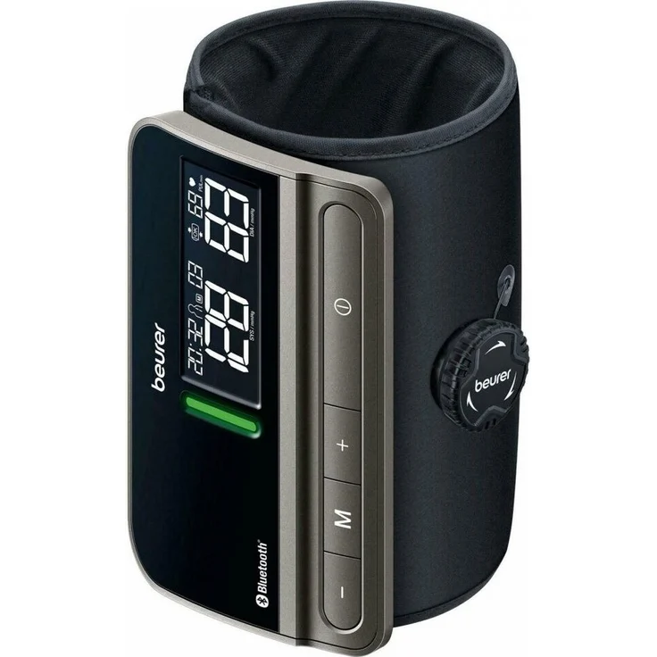 Beurer BM81 EasyLock BT Oberarm-Messung, 2 Benutzer, Bluetooth-Konnektivität, Vollautomatische Messung, Pulsmessung, LED-Display – Bild 6