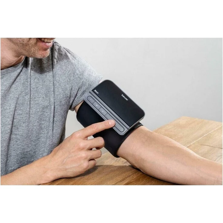 Beurer BM81 EasyLock BT Oberarm-Messung, 2 Benutzer, Bluetooth-Konnektivität, Vollautomatische Messung, Pulsmessung, LED-Display – Bild 7
