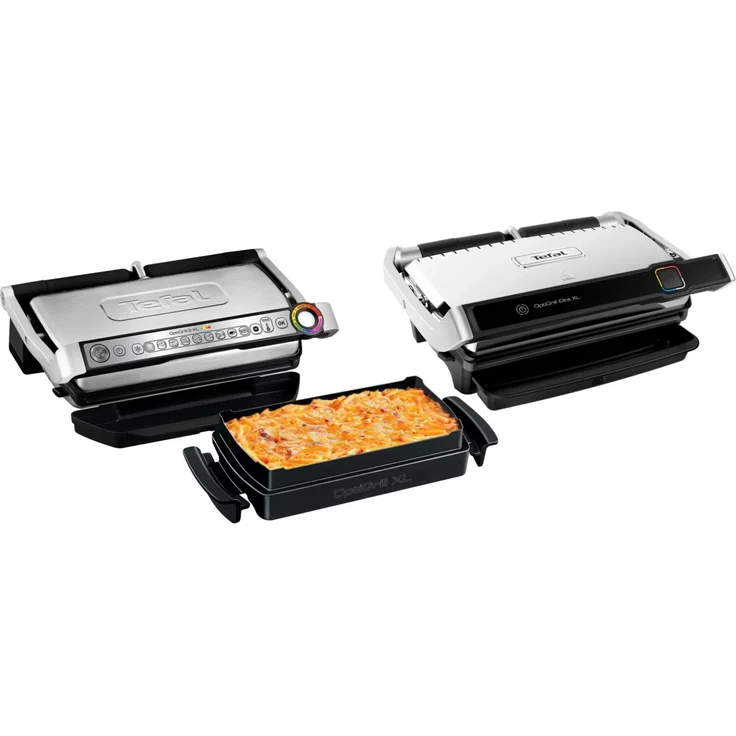 Tefal XA7278 OptiGrill+ XL Backschale, Aluguss, antihaftbeschichtet, passend für OptiGrill+ XL GC722D, GC7228, GC760D – Bild 3
