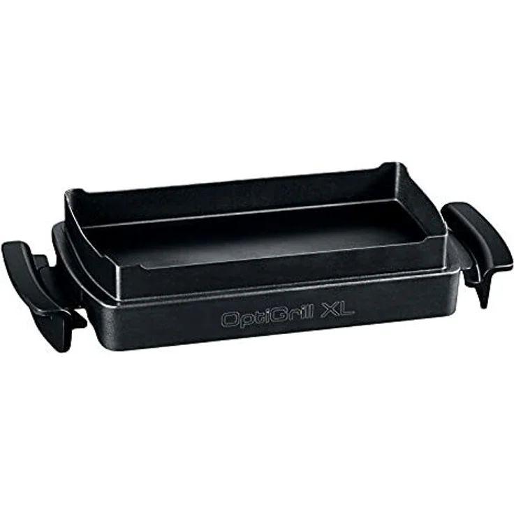 Tefal XA7278 OptiGrill+ XL Backschale, Aluguss, antihaftbeschichtet, passend für OptiGrill+ XL GC722D, GC7228, GC760D – Bild 1