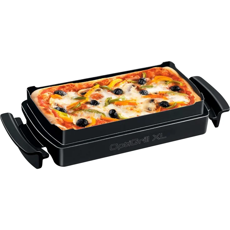 Tefal XA7278 OptiGrill+ XL Backschale, Aluguss, antihaftbeschichtet, passend für OptiGrill+ XL GC722D, GC7228, GC760D – Bild 2