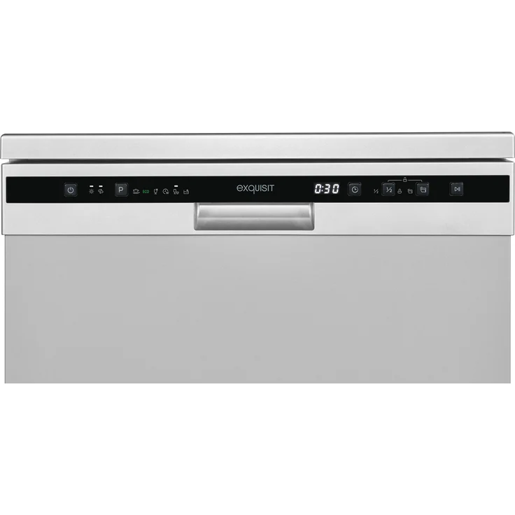 Exquisit GSP6312-030D silber, Geschirrspüler, D, Geräuschemissionsklasse C, Geräuschemissionen 49 Dezibel – Bild 5