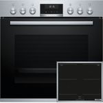Bosch Herd-Kochfeld-Set HND617LS61, A