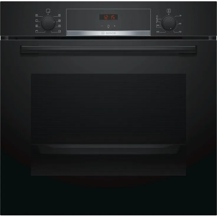 Bosch HBA553BA0 Einbaubackofen, Schwarz