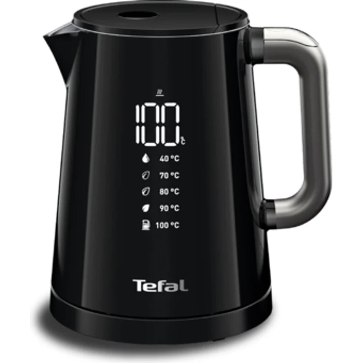 Tefal KO854830 Digital & Smart Wasserkocher, 1 l, Regelbare Temperatur, 1800 Watt, schwarz – Bild 1