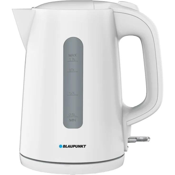 Blaupunkt EKP502 Wasserkocher, 2200 W, 1,7 Liter, Kunststoff, weiß