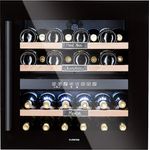 Klarstein Vinsider 36 Onyx Edition Weinkühlschrank, Einbau, Onys, 36 Flaschen, 2 Kühlzonen, 5 - 22 °C, Energieklasse G