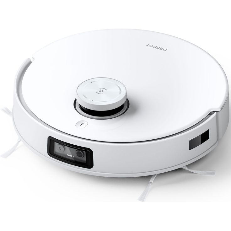 Ecovacs Deebot T10 Saugroboter mit Wischfunktion, 180 min Akkubetrieb, Vibrationswischsystem, 3000 Pa Saugleistung, HD-Kamera mit Nachtsichtsensor, weiß – Bild 3