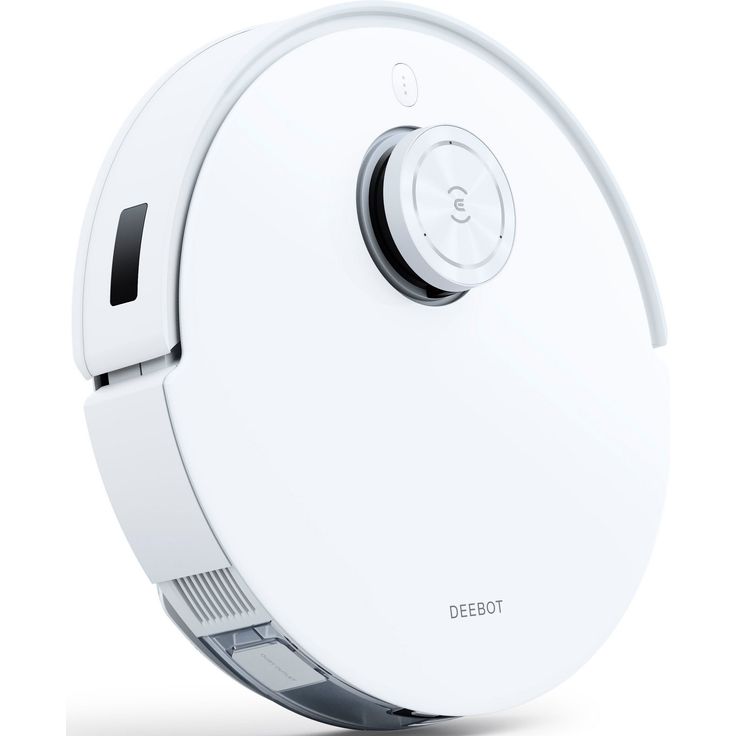 Ecovacs Deebot T10 Saugroboter mit Wischfunktion, 180 min Akkubetrieb, Vibrationswischsystem, 3000 Pa Saugleistung, HD-Kamera mit Nachtsichtsensor, weiß – Bild 1