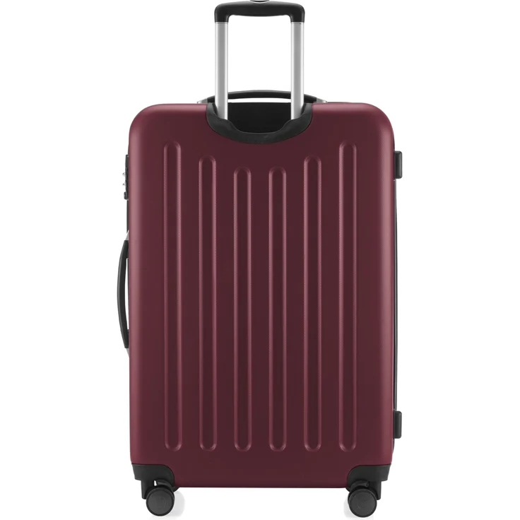 Hauptstadtkoffer Spree Großer Koffer XL Trolley Hartschalenkoffer Reisekoffer, TSA, 75 cm, 119 Liter, Dunkelrot – Bild 3