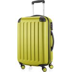 Hauptstadtkoffer Spree Handgepäck Koffer Trolley Hartschalenkoffer, TSA, 55 cm, 42 Liter, farn