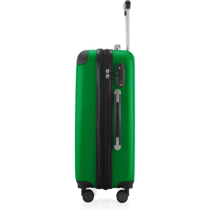 Hauptstadtkoffer Spree Handgepäck Koffer Trolley Hartschalenkoffer, TSA, 55 cm, 42 Liter, Grün – Bild 3