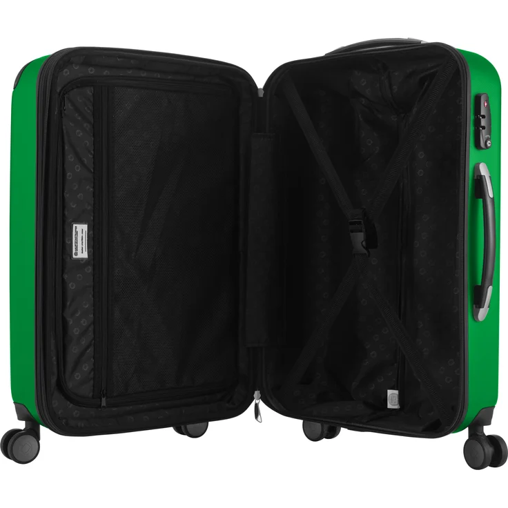 Hauptstadtkoffer Spree Handgepäck Koffer Trolley Hartschalenkoffer, TSA, 55 cm, 42 Liter, Grün – Bild 4