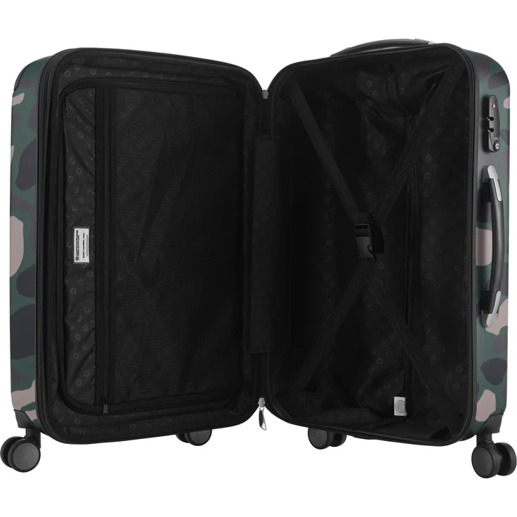 Hauptstadtkoffer Spree Großer Koffer XL Trolley Hartschalenkoffer Reisekoffer, TSA, 75 cm, 119 Liter, camouflage – Bild 3