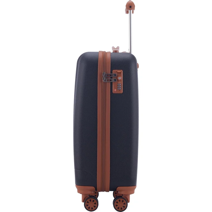 Hauptstadtkoffer Wannsee Handgepäck Hartschalen Koffer Trolley Rollkoffer Reisekoffer, TSA, 58 cm, 37 Liter Dunkelblau – Bild 12