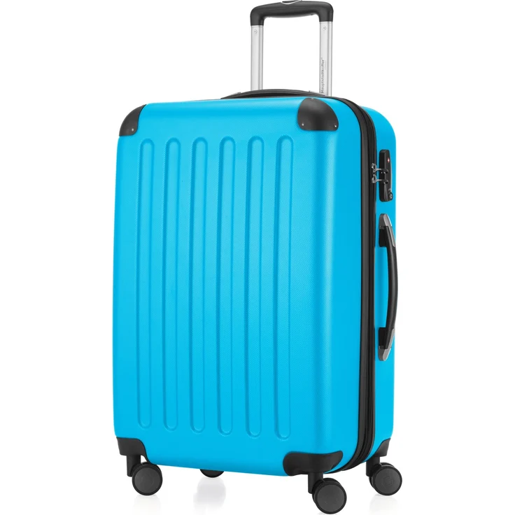 Hauptstadtkoffer Spree Mittelgroßer Koffer Hartschale Trolley, 65 cm, TSA, 74 Liter, cyanblau – Bild 1