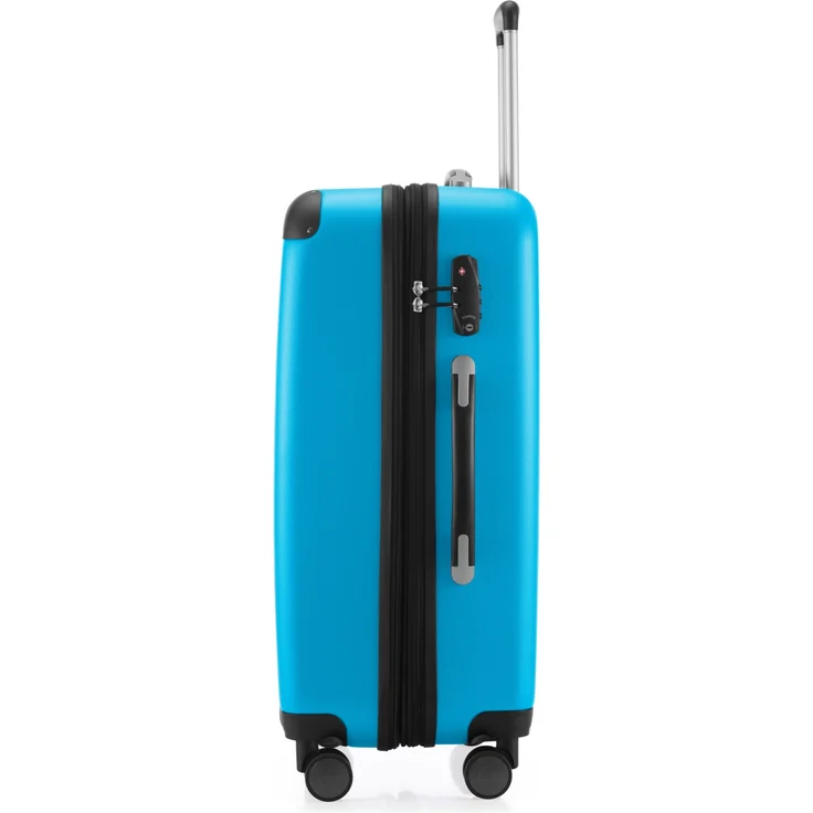 Hauptstadtkoffer Spree Mittelgroßer Koffer Hartschale Trolley, 65 cm, TSA, 74 Liter, cyanblau – Bild 10