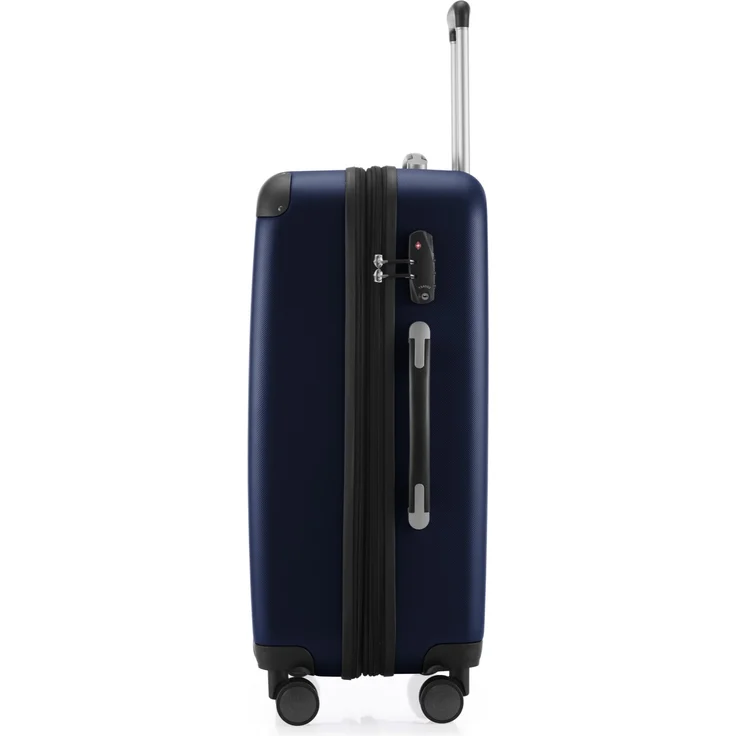Hauptstadtkoffer Spree Mittelgroßer Koffer Hartschale Trolley, 65 cm, TSA, 74 Liter, Dunkelblau – Bild 3