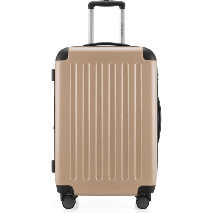 Hauptstadtkoffer Spree Mittelgroßer Koffer Hartschale Trolley, 65 cm, TSA, 74 Liter, champagner – Bild 2