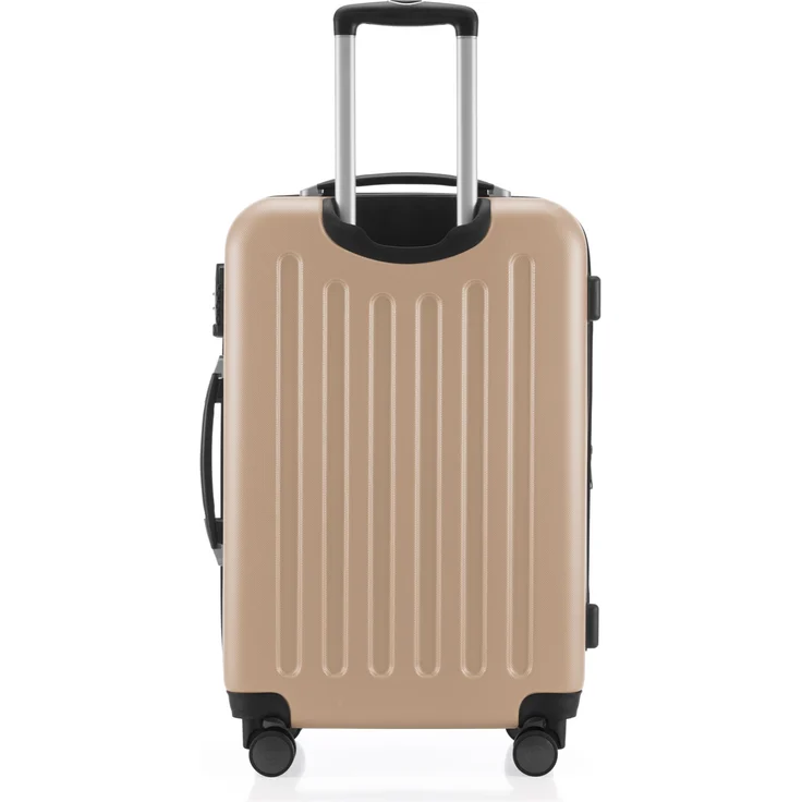 Hauptstadtkoffer Spree Mittelgroßer Koffer Hartschale Trolley, 65 cm, TSA, 74 Liter, champagner – Bild 4