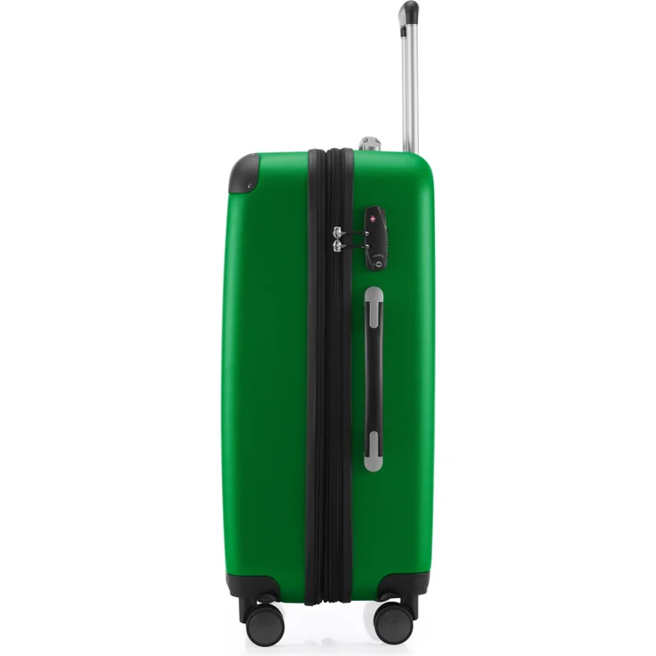 Hauptstadtkoffer Spree Großer Koffer XL Trolley Hartschalenkoffer Reisekoffer, TSA, 75 cm, 119 Liter, Grün – Bild 2