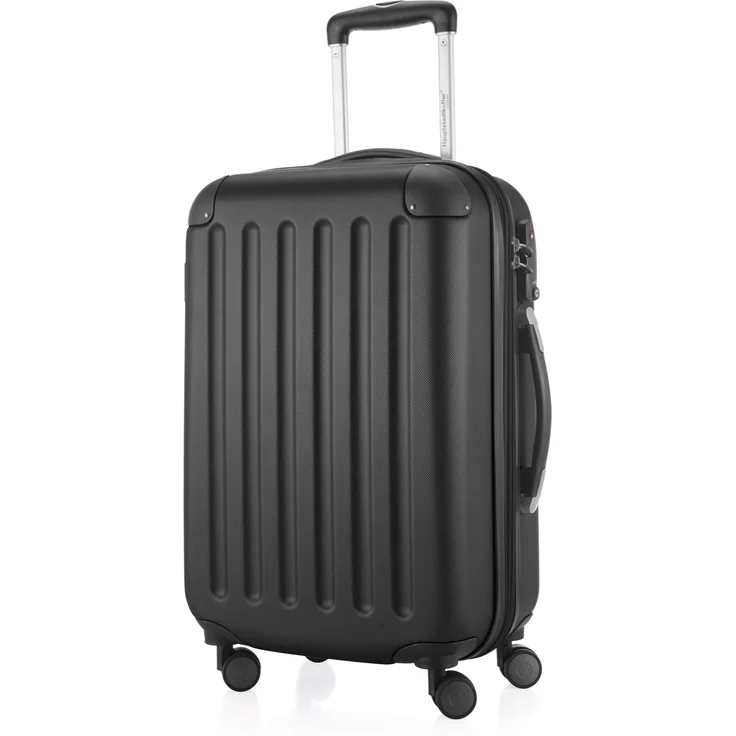 Hauptstadtkoffer Spree Handgepäck Koffer Trolley Hartschalenkoffer, TSA, 55 cm, 42 Liter, Schwarz – Bild 1