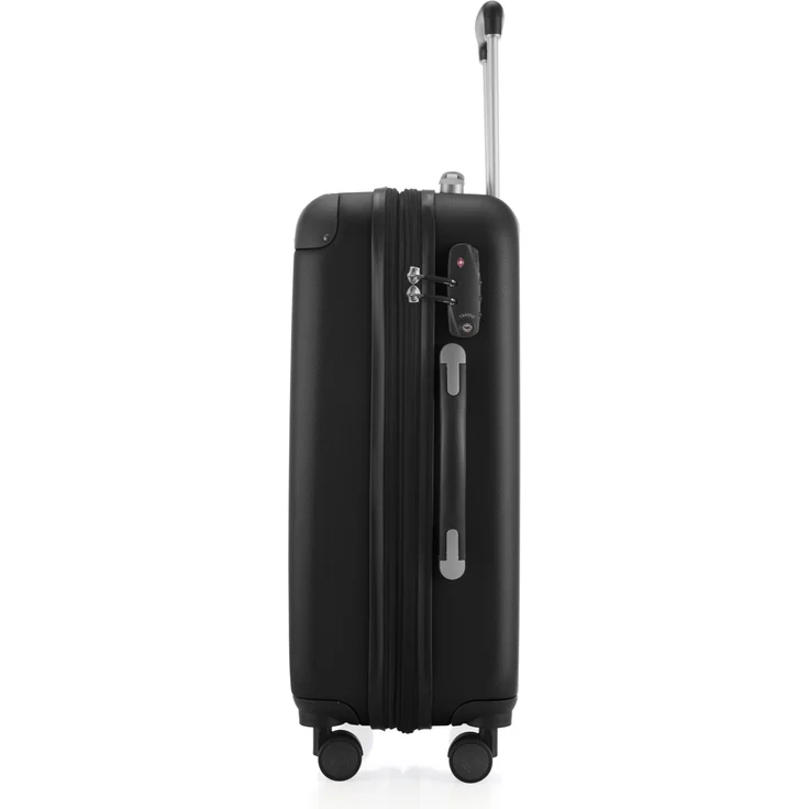 Hauptstadtkoffer Spree Handgepäck Koffer Trolley Hartschalenkoffer, TSA, 55 cm, 42 Liter, Schwarz – Bild 3