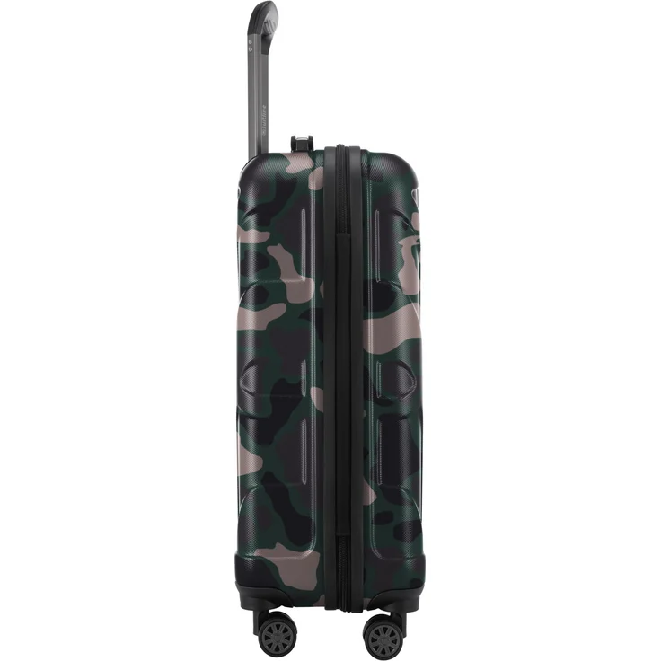 Suitline S1 Handgepäck Hartschalen, Koffer Koffer Trolley Reisekoffer, TSA, 55 cm, ca. 33 Liter, 100% ABS Matt Camouflage – Bild 4