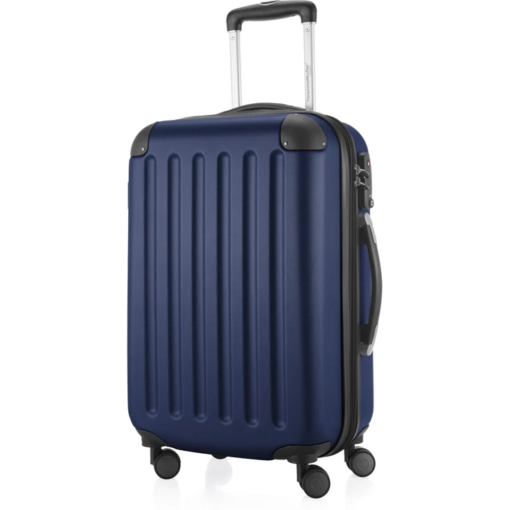 Hauptstadtkoffer Spree Handgepäck Koffer Trolley Hartschalenkoffer, TSA, 55 cm, 42 Liter, Dunkelblau – Bild 1