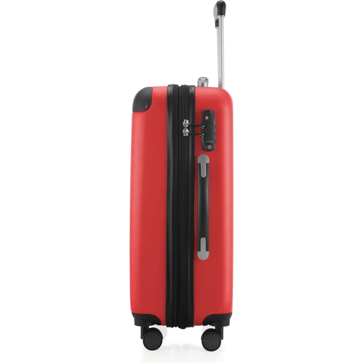 Hauptstadtkoffer Spree Handgepäck Koffer Trolley Hartschalenkoffer, TSA, 55 cm, 42 Liter, Rot – Bild 2