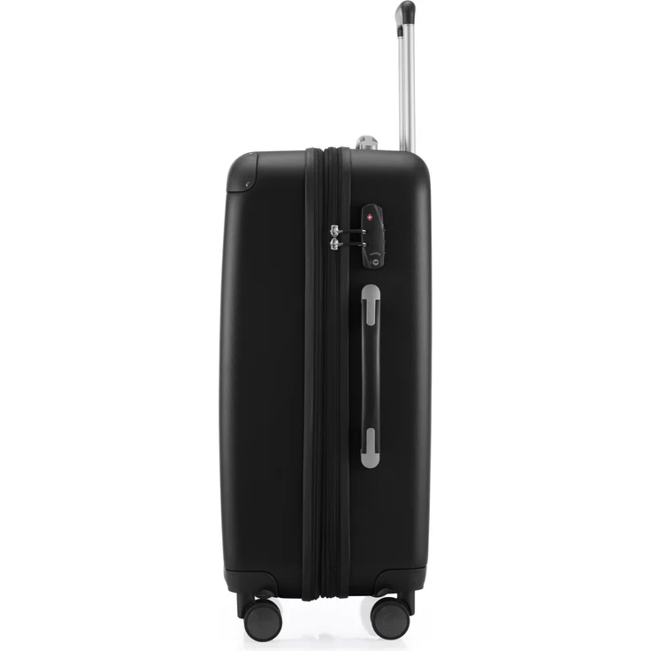 Hauptstadtkoffer Spree Mittelgroßer Koffer Hartschale Trolley, 65 cm, TSA, 74 Liter, Schwarz – Bild 3
