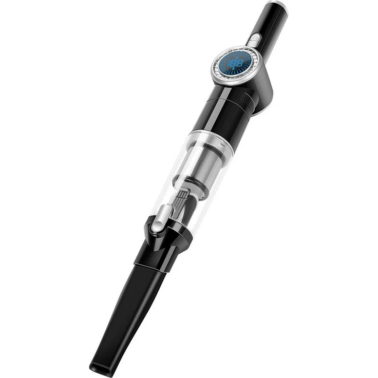 TurboTronic by Z-Line Akku-Handstaubsauger CT20 extrem saugstark mit 15000 Pa, 90 W, beutellos, Akkustaubsauger mit Ladestation, Wandhalterung, Zubehörhalterung, Fugendüse und Bürstenaufsatz, Akku Hand Staubsauger für Auto und Co., Akkusauger, Akkuhandstau – Bild 2