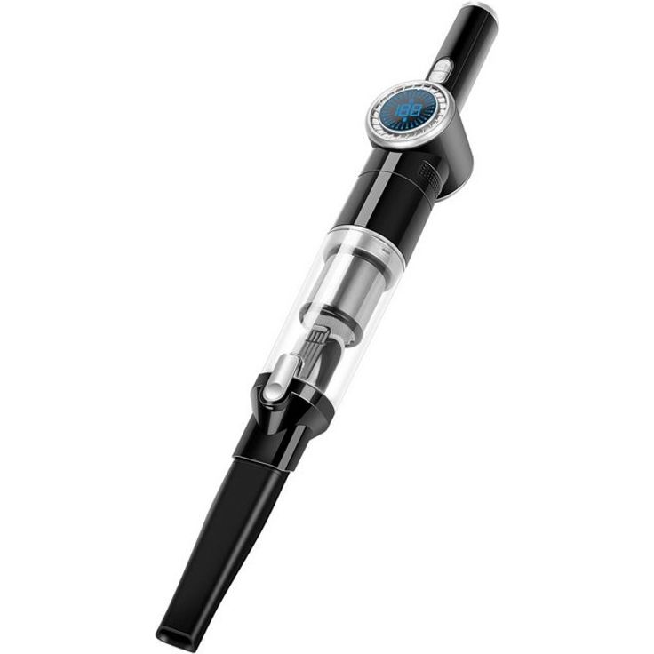 TurboTronic by Z-Line Akku-Handstaubsauger CT20 extrem saugstark mit 15000 Pa, 90 W, beutellos, Akkustaubsauger mit Ladestation, Wandhalterung, Zubehörhalterung, Fugendüse und Bürstenaufsatz, Akku Hand Staubsauger für Auto und Co., Akkusauger, Akkuhandstau – Bild 5