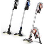 TurboTronic by Z-Line Akku-Hand-und Stielstaubsauger Akku-Staubsauger kabellos 2in1 Handstaubsauger, 120 W, beutellos, beutelloser Akku-Staubsauger, kabellos mit Wandhalterung und LED-Licht - Preisvergleich