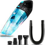 TurboTronic by Z-Line Akku-Handstaubsauger 14,8V Akku Hand Boden Staub Sauger, nass & trocken, 100 W, beutellos, Staubsauger mit 14,8V LI-IONEN Power, starke Saugkraft (4000pa), beutellos-kabellos, nass & trocken Hand Sauger mit umfangreichem Zubehör