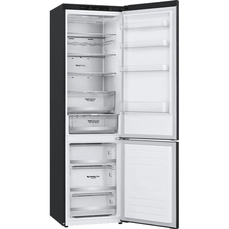 LG GBB92MCBAP Kühl-Gefrierkombination, freistehend, matt black, Höhe 203 cm, Energieklasse A – Bild 3