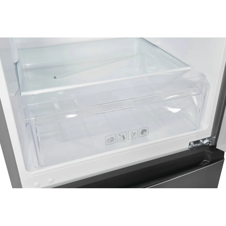 Exquisit KGC265-70-WS-040D Kühl-Gefrierkombination, freistehend, inoxlook, Energieklasse D – Bild 8