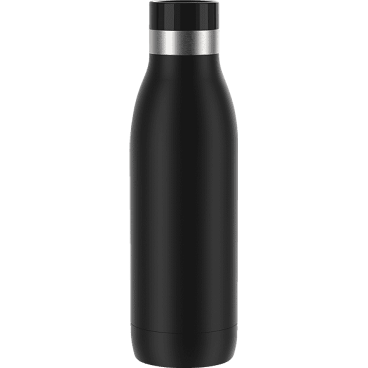 EMSA N31101 Bludrop Color Trinkflasche Schwarz