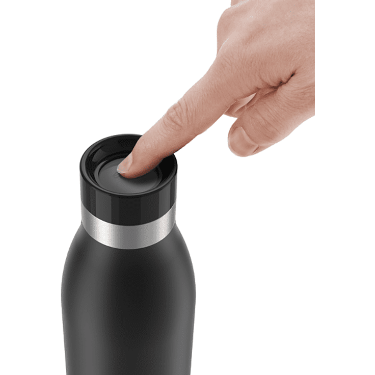 EMSA N31101 Bludrop Color Trinkflasche Schwarz – Bild 4
