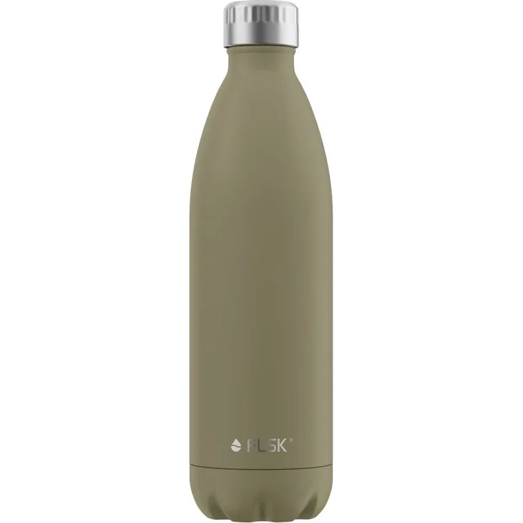 FLSK Vakuum Isolierflasche 1000 ml Khaki
