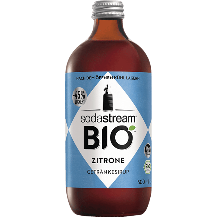 SodaStream Bio Sirup Zitrone 500 ml