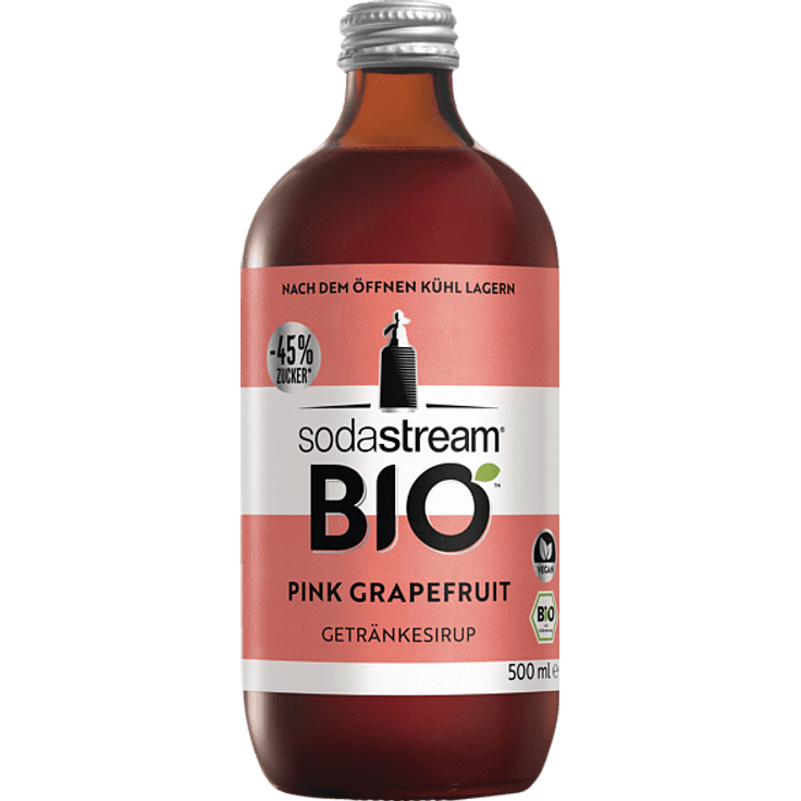 SodaStream Bio Sirup Pink Grapefruit 500 ml