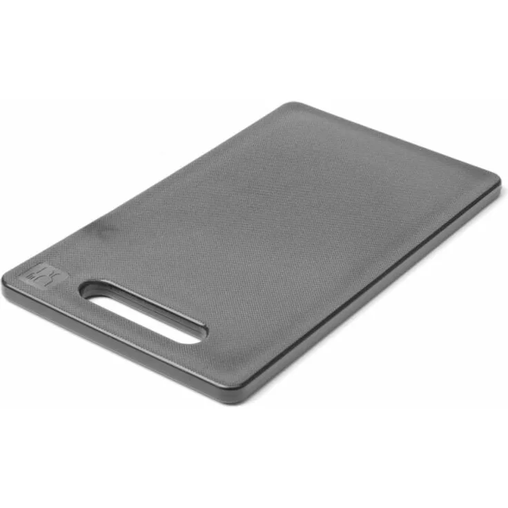 Hendi Schneidebrett mit Griff, Schwarz, 250x150mm