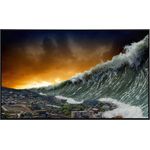 Papermoon Infrarotheizung 'Apokalyptischer Tsunami', sehr angenehme Strahlungswärme 750 W, 60 x 120 x 3 cm, Infrarotheizung